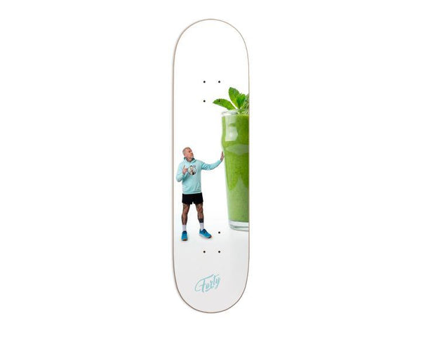 Forty Curb Skateboard Deck - 8.37