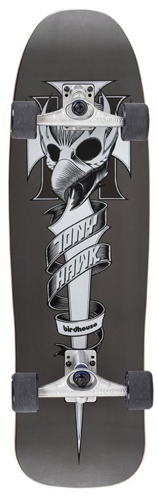 Birdhouse Pro Crest Old School x Mindless Custom Surf Skate Skateboard - 9.375