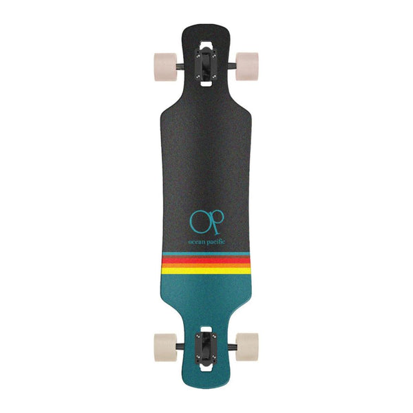 Ocean Pacific Swell Drop Through Longboard Off White / Teal 36