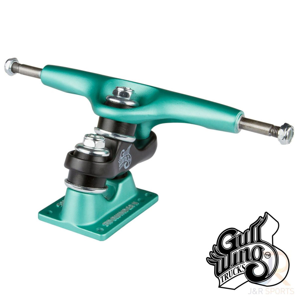 Gullwing Sidewinder Ii 10" Truck - Aqua/Aqua (Pair) - Skatewarehouse.co.uk