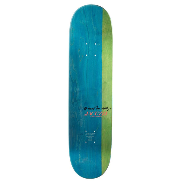 Jacuzzi Unlimited Weedstar EX7 Grey Skateboard Deck - 8.25