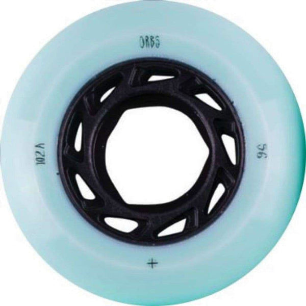 Orbs Ghost Lites (Blue / Black) Skateboard Wheels - 56mm