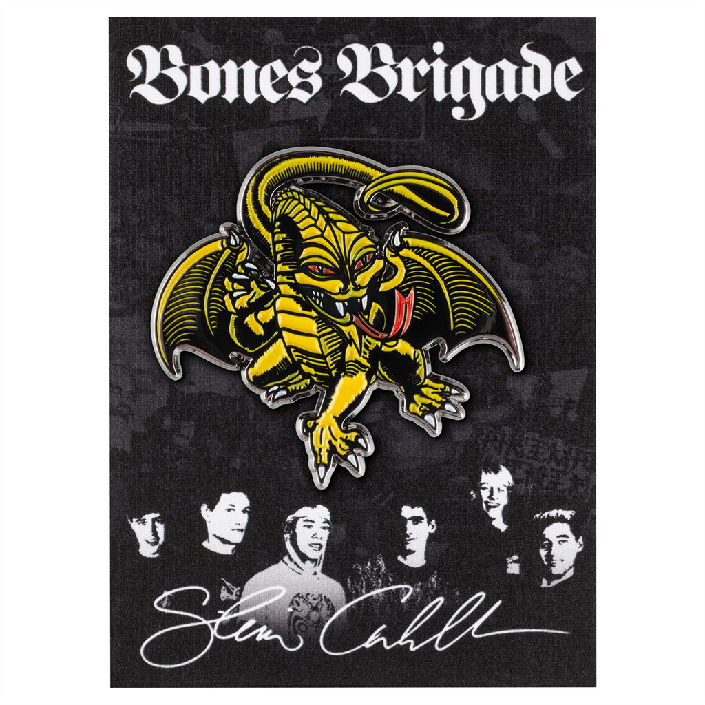 Powell Peralta Bones Brigade • Steve Caballero • Lapel Pin Stickers