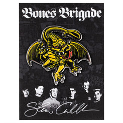 Powell Peralta Bones Brigade • Steve Caballero • Lapel Pin Stickers