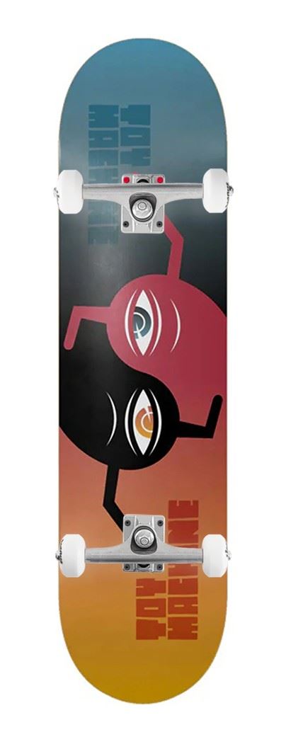 Toy Machine 'Ying Yang' (Symmetrical) x Venom Custom Complete Skateboard - 8.25