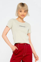 Santa Cruz Womens T-Shirt Heart Strip T-Shirt - Silver - Skatewarehouse.co.uk