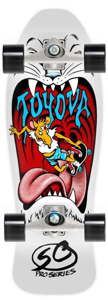 Santa Cruz Reissue Toyoda x Carver Custom Surf Skate Skateboard CX - 10.4