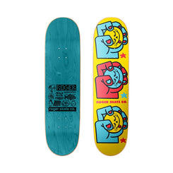 Roger Roger Squeeze High Concave Square Roger Skateboard Deck - 8.375" - Skatewarehouse.co.uk