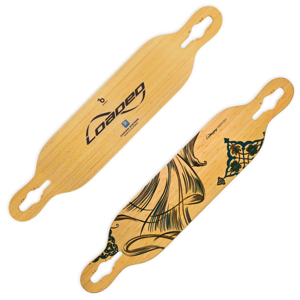 Loaded Boards Dervish 1 - Downhill & Carving - Inheat Purple Longboard Complete