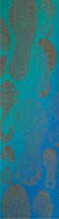 Jessup Skateboard Griptape NBD Blue Shoes Printed - 9" x 33" - Skatewarehouse.co.uk