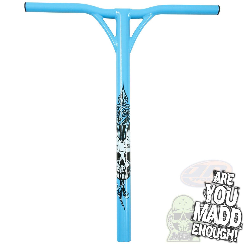 Mgp Headache Y-Bars 18" X 22" (31.8Mm) - Sky Blue - Skatewarehouse.co.uk