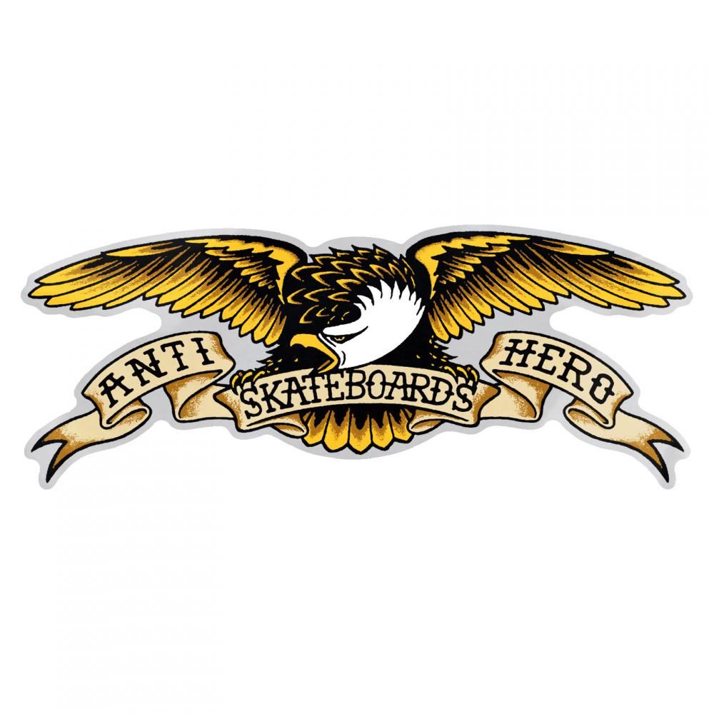 Anti Hero Sticker Eagle Med (25pk) Multi - M - Skatewarehouse.co.uk