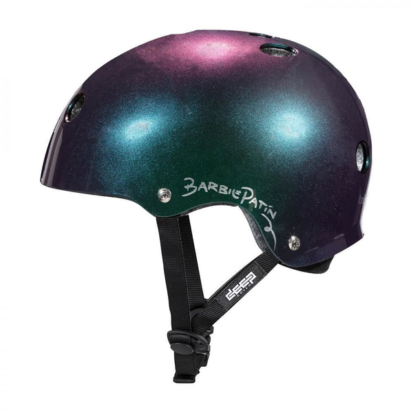 Triple Eight Helmet Deep Cover Barbie Patin - Purple / Green