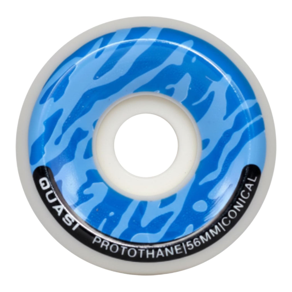 Quasi P-Thane Conical Shape (Blue) Skateboard Wheels - 56mm