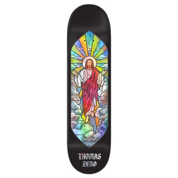 Zero Skateboard Stained Glass Jamie Thomas Skateboard Deck - 8.25