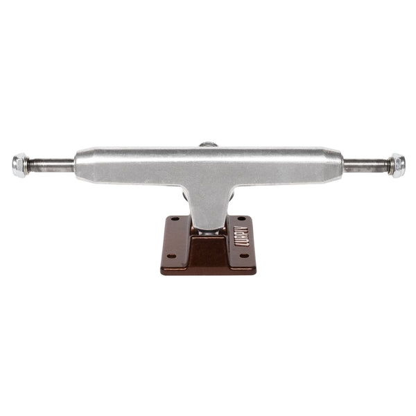 Lurpiv 3 Hollow - Polished / Brown Skateboard Trucks - 155mm (Pair)