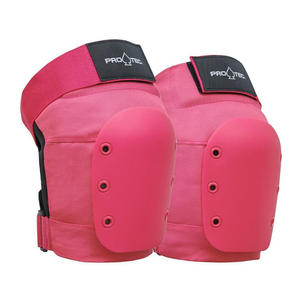 Pro-Tec Pads Street Gear Junior 3 Pack Open - Pink - Skatewarehouse.co.uk