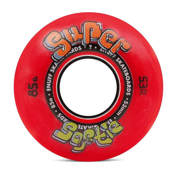 Enuff Super Softie Wheels - Red