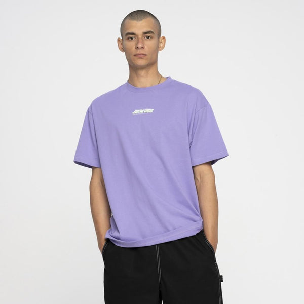 Santa Cruz T-Shirt Realm Dot T-Shirt - Soft Purple - Skatewarehouse.co.uk