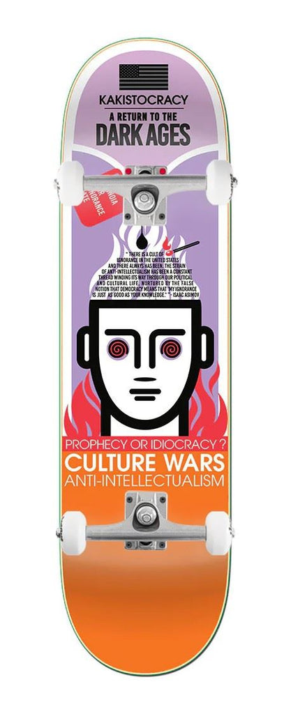 StrangeLove 'Culture Wars' x 31.75 (WB: 14.0) - Artwork by Don Pendleton x Venom Custom Complete Skateboard - 8.5"
