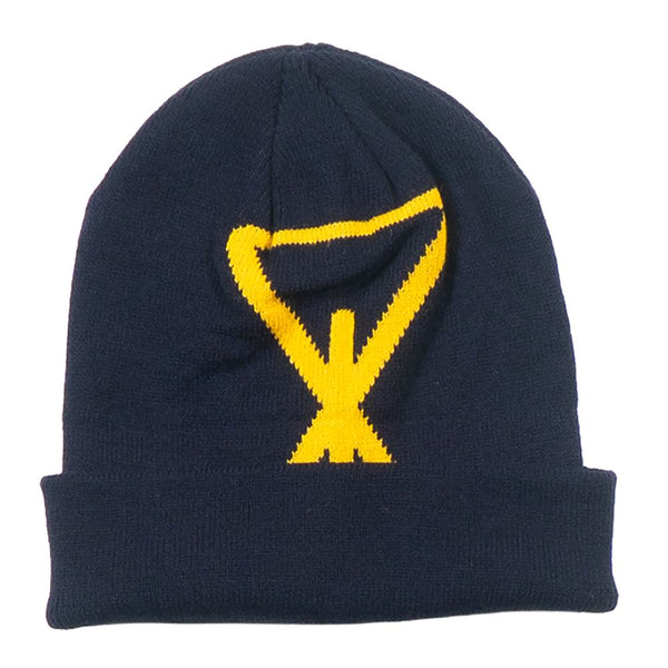 Sour Solution Hourglass Beanie Navy