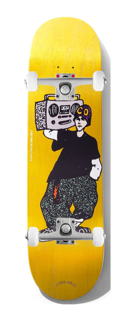 Cash Only Aleka Lang x Venom Custom Complete Skateboard - 8"