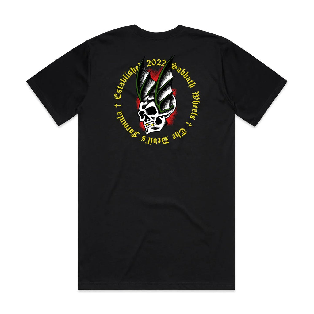 Sabbath Flying Skull SS Tee Black