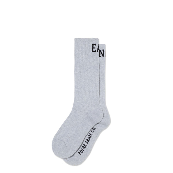 Rib Socks | Long | Easy Now (Heather Grey)