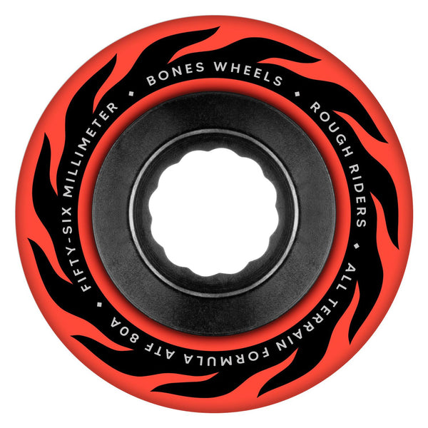 BONES™ Rough Riders • Eternal Flame • ATF • • 80A • Red - Skatewarehouse.co.uk
