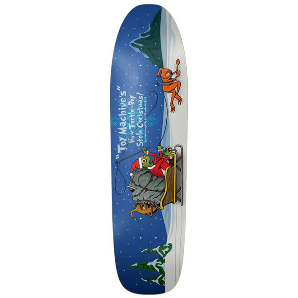 Toy Machine 'Turtle Boy Stole Christmas' Skateboard Deck - 8.88