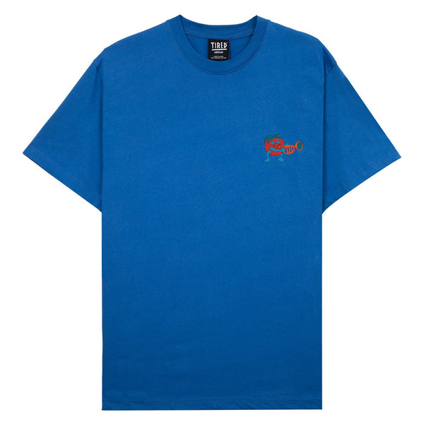 Tired Music Tee Blue