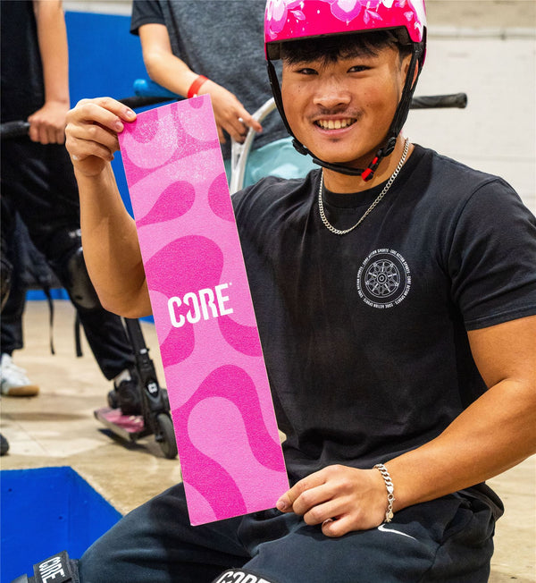 CORE Scooter - Wave Pink Scooter Grip Tape