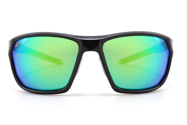 Lobster Eyewear Deadfish - Black Green - Skatewarehouse.co.uk