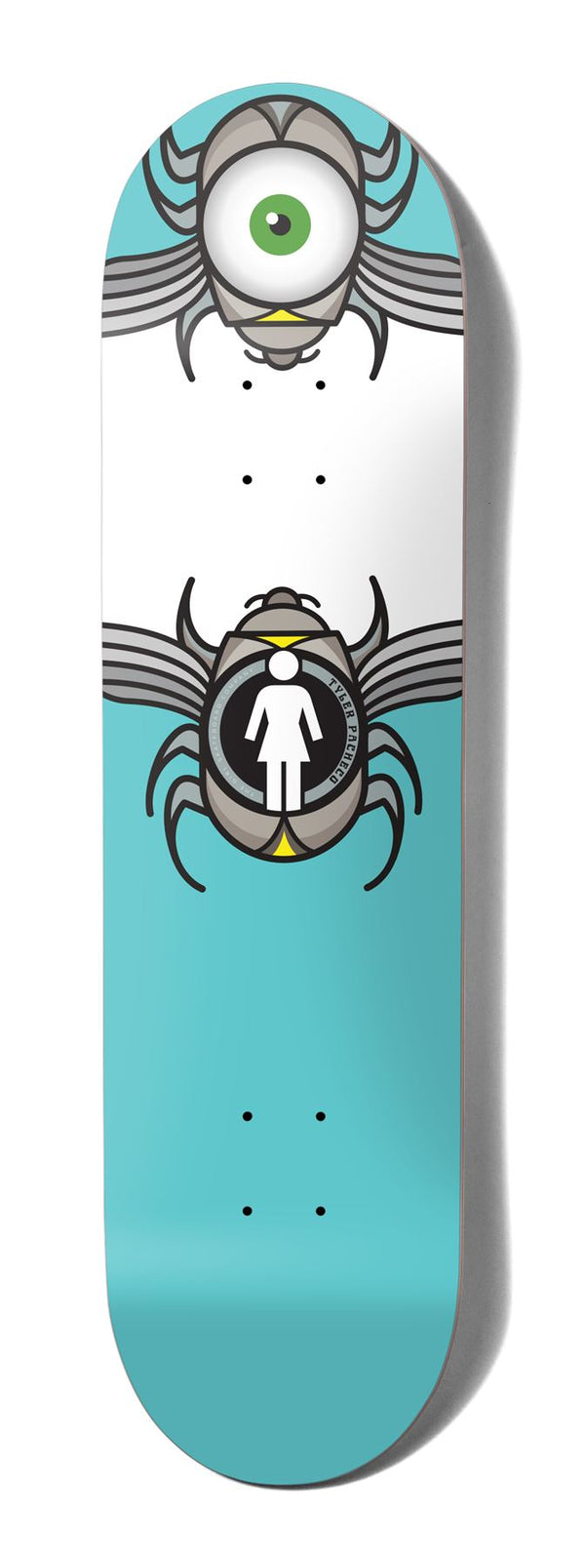 Girl Skateboard Beetle Bum Tyler Pacheco Skateboard Deck - 8.375