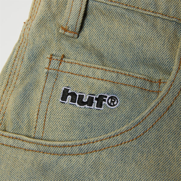 HUF Kinda Loose Double Knee Short (Light Indigo) - UK 32