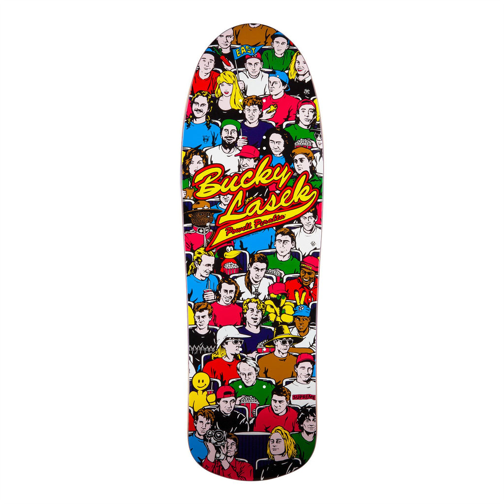 Powell-Peralta Bucky Lasek Stadium '02' Purple - Shape 299 Skateboard Deck - 9.82"
