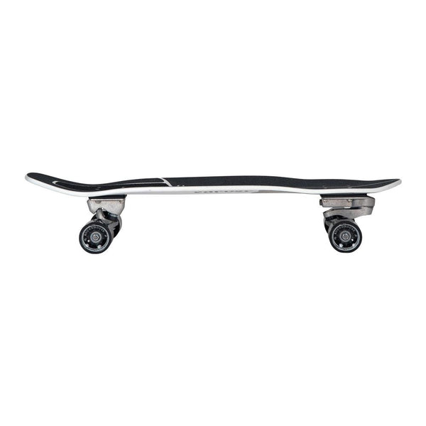 Carver Black Tip Surfskate Cruiser Skateboard C7 - 9.875