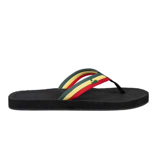 Indosole - Mens Flip Flops - Easy Living - Reggae Shoes