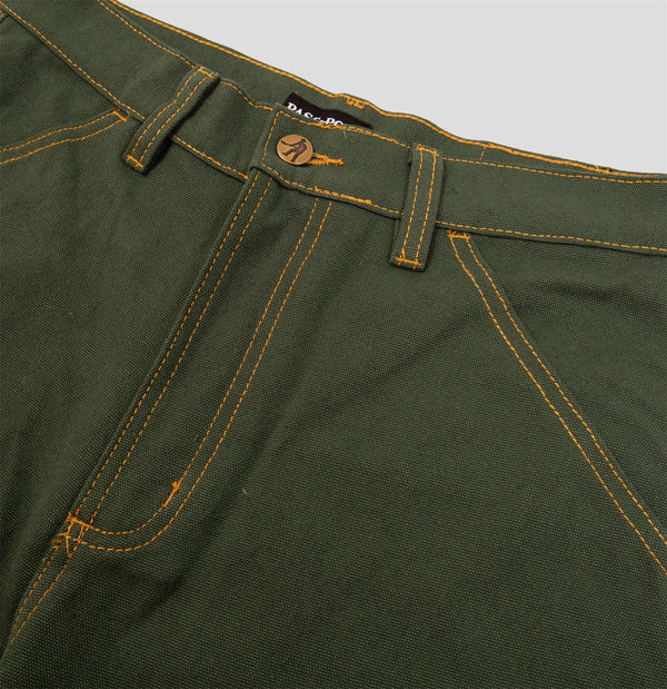 Diggers Club Pant (Olive / Gold Stitch)