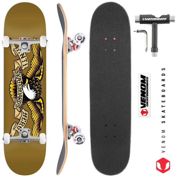 Anti Hero Classic Eagle 8.06 Custom Complete Skateboard - 8.06