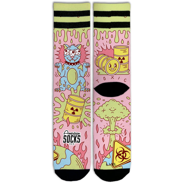 American Socks Radioactive - Mid High Socks