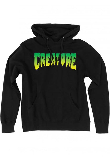 Creature Hoody Creature Logo - Black