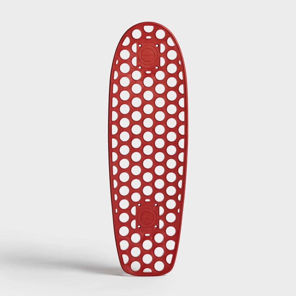 Lander Skateboards - Rio - King Red Skateboard Deck - 24.5"