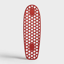 Lander Skateboards - Rio - King Red Skateboard Deck - 24.5"