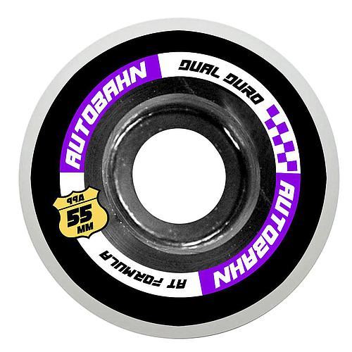 Dual Duro A / T Formula / 99a Autobahn Pack Skateboard Wheels - 55mm