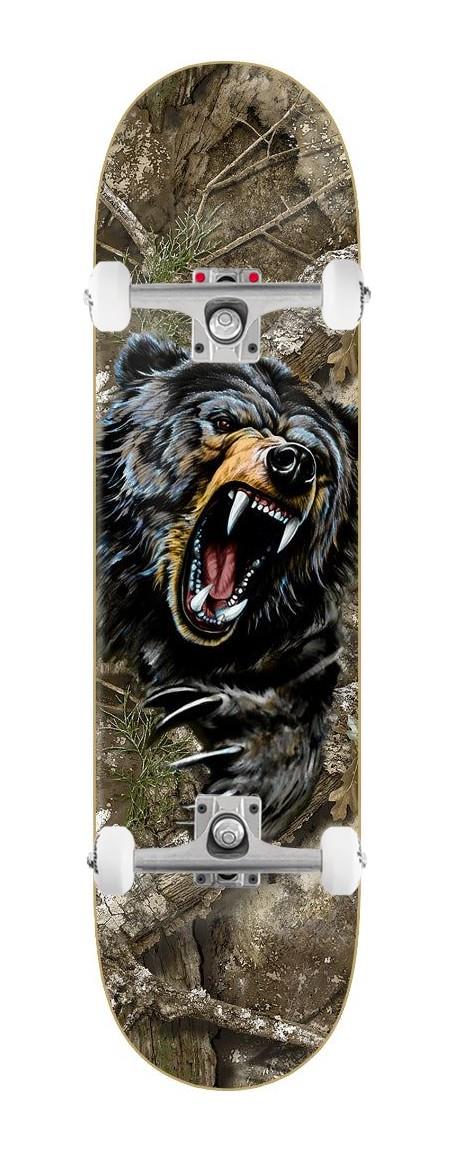 Zero Realtree Bear David Reyes x Venom Custom Complete Skateboard - 8.25"
