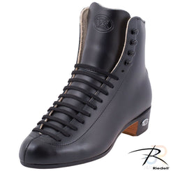 Riedell 220 RETRO Skate Boots - Black - Wide Quad Parts