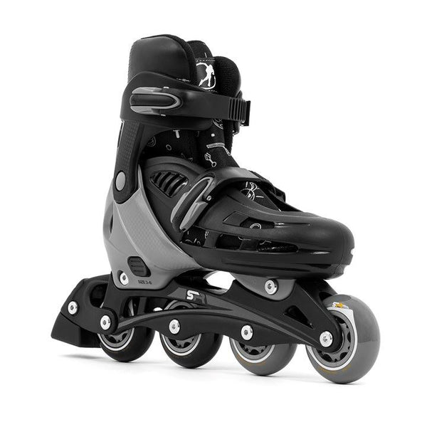 SFR Cyclone II Adjustable Inline Skates Ninja Bundle