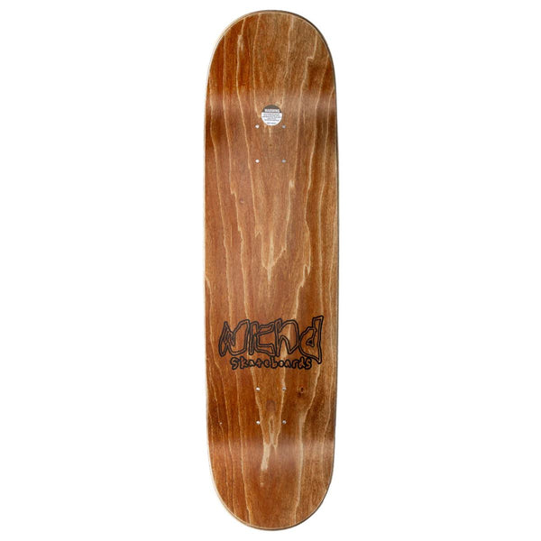 WKND 'Mumbler' Team Board (PS) Black / Silver Skateboard Deck - 8.75