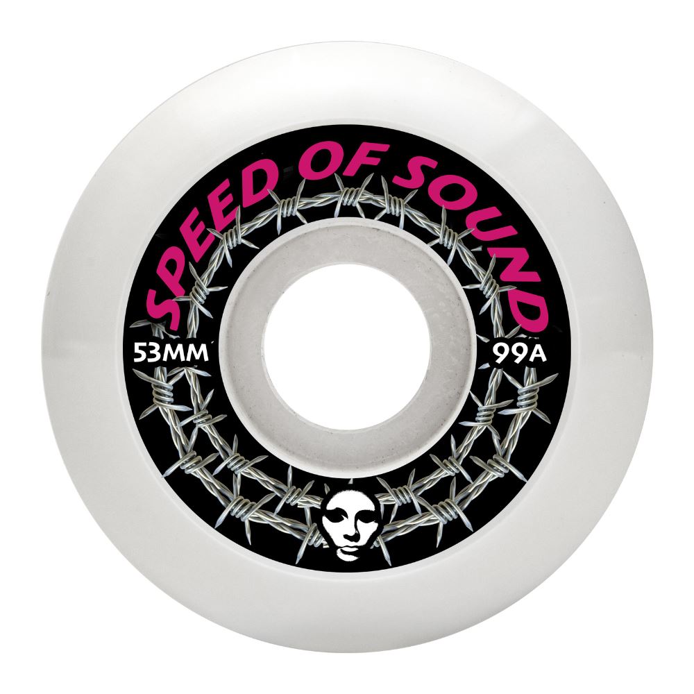 Opera SOS Barbwire Asymmetrical 99a Candle White Skateboard Wheels - 56mm